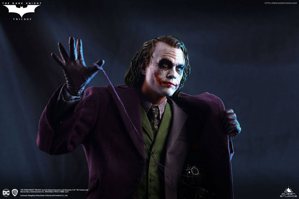 The Dark Knight Statue 1/4 Heath Ledger Joker Regular Edition 52 cm 