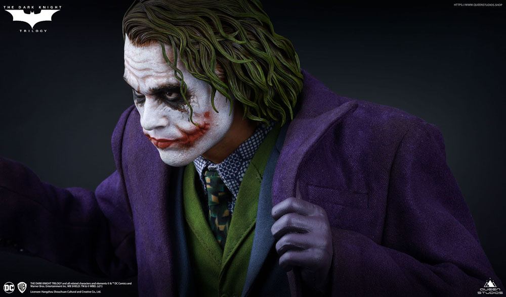 The Dark Knight Statue 1/4 Heath Ledger Joker Regular Edition 52 cm 