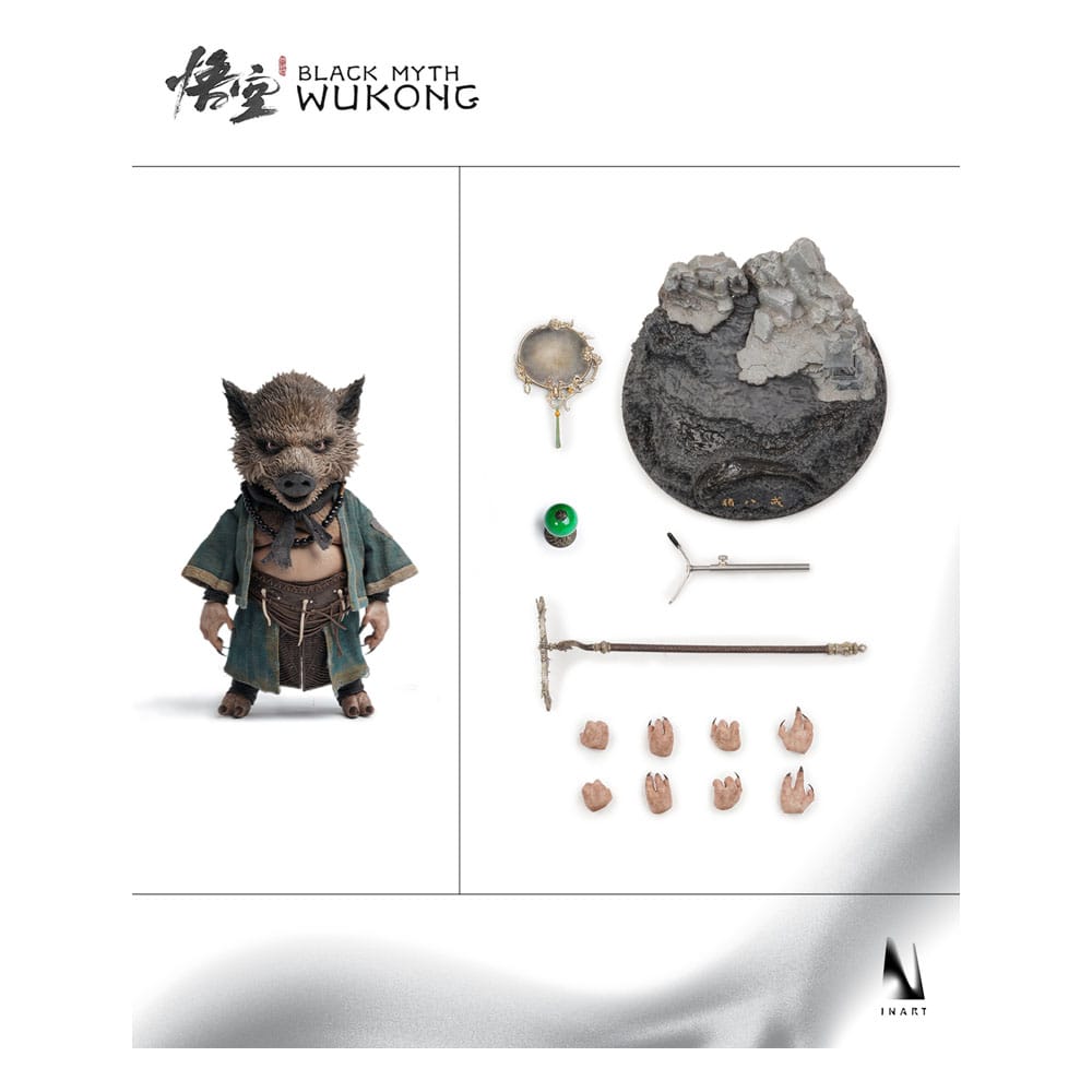 Black Myth: Wukong Actionfigur 1/6 Wukong Zhu Bajieg 24 cm    