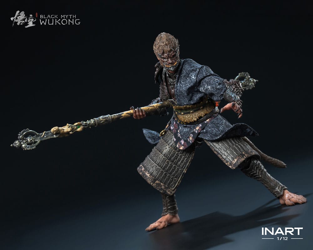 Black Myth: Wukong Actionfigur 1/12 The Destined One in the Bronze Armor Set Standard Ver. 16 cm       