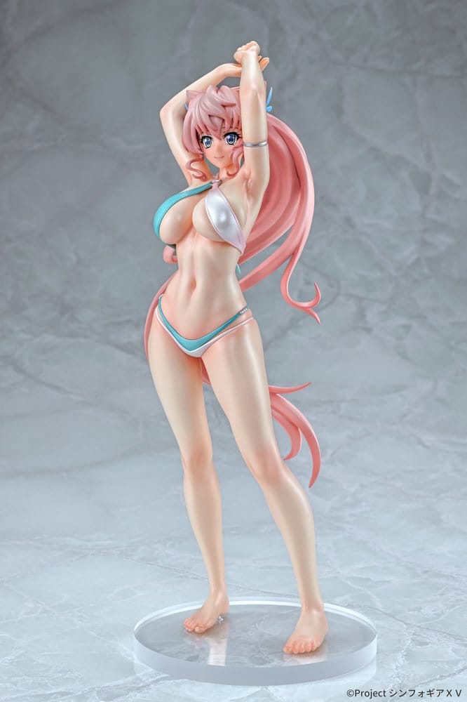 Senki Zesshou Symphogear XV PVC Figur 1/7 Maria Cadenzavna Eve Bikini style Gloss ver. 27 cm