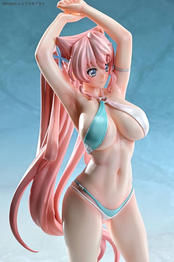 Senki Zesshou Symphogear XV PVC Figur 1/7 Maria Cadenzavna Eve Bikini style Gloss ver. 27 cm