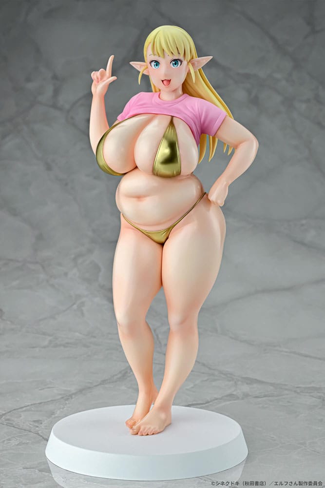Plus-Sized Elf PVC Statue 1/7 Elfuda Gold Ver. 26 cm 