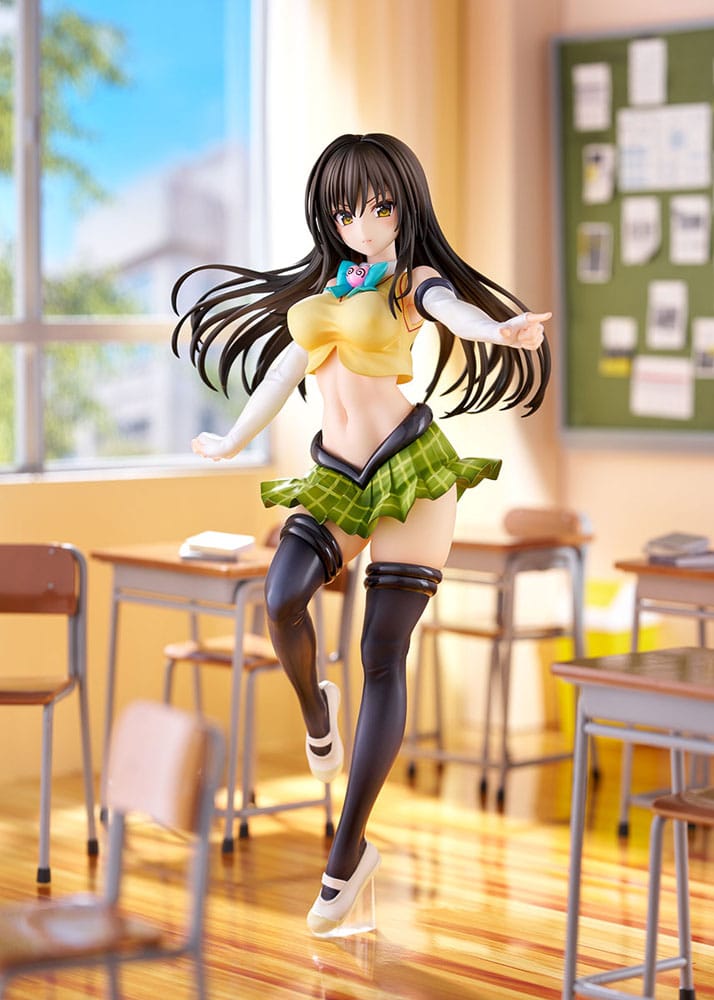 To Love-Ru Darkness Statue PVC 1/7 Yui Kotegawa Arranged Uniform Ver. 24 cm   