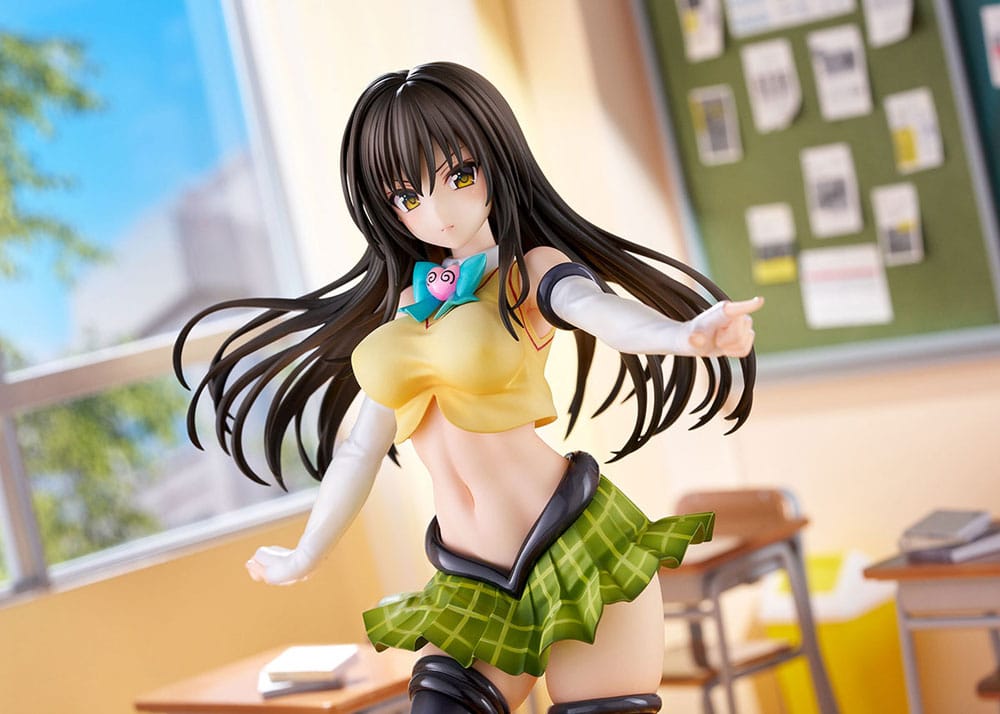 To Love-Ru Darkness Statue PVC 1/7 Yui Kotegawa Arranged Uniform Ver. 24 cm   