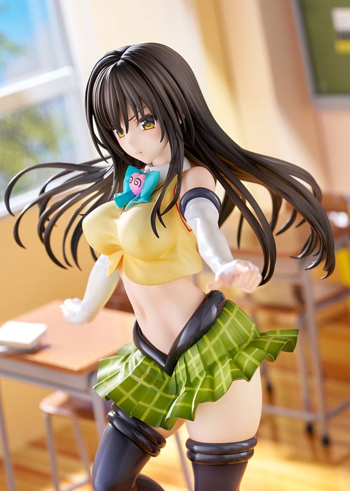 To Love-Ru Darkness Statue PVC 1/7 Yui Kotegawa Arranged Uniform Ver. 24 cm   
