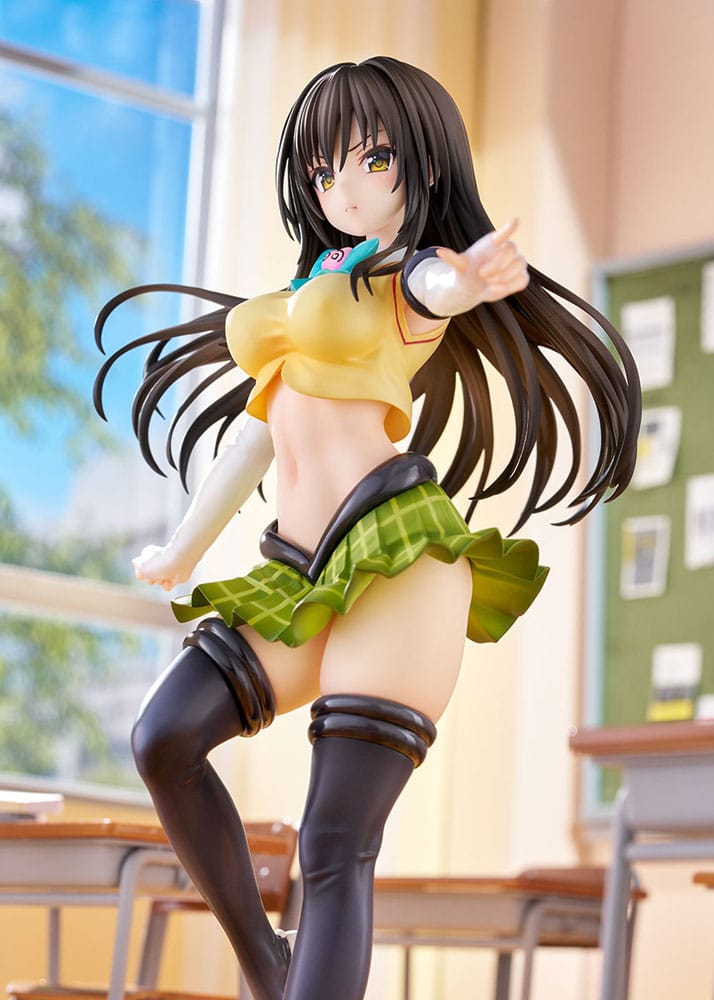 To Love-Ru Darkness Statue PVC 1/7 Yui Kotegawa Arranged Uniform Ver. 24 cm   