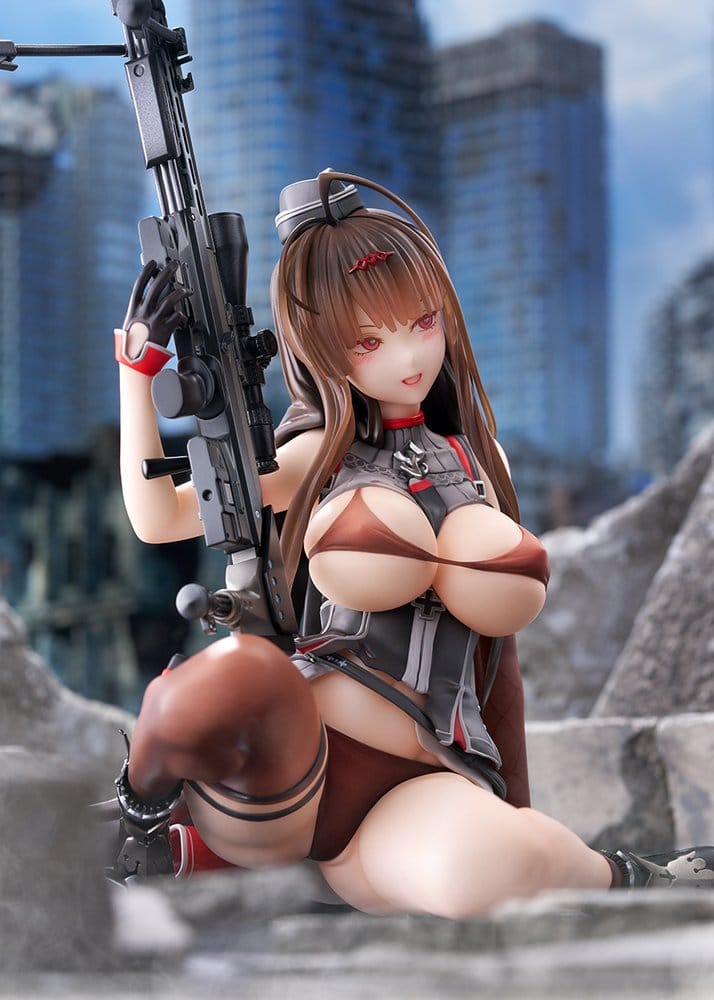Girls' Frontline PVC Figur 1/7 Gd DSR-50 Heavy Damage Ver. 24 cm