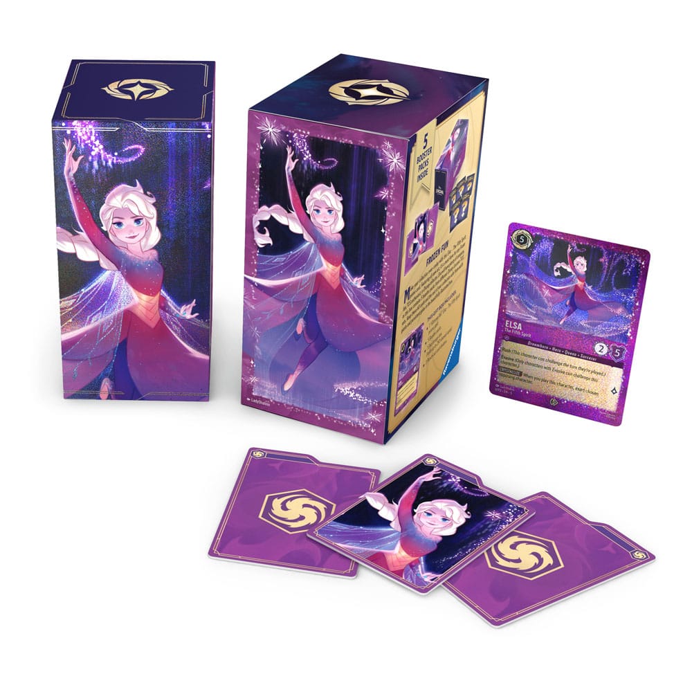 Disney Lorcana TCG Elsa Geschenkbox *Englische Edition*