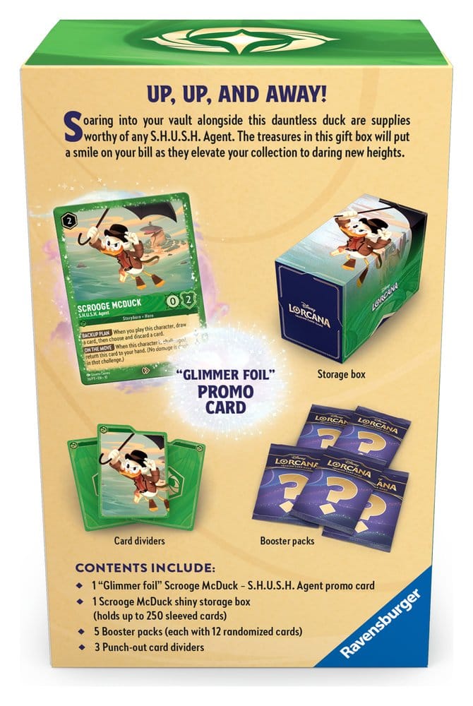 Disney Lorcana TCG Scrooge McDuck Geschenkbox *Englische Edition*