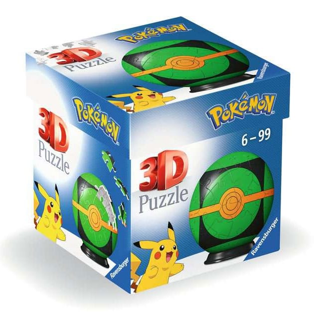Pokémon 3D Puzzle Pokéballs: Finsterball (55 Teile)