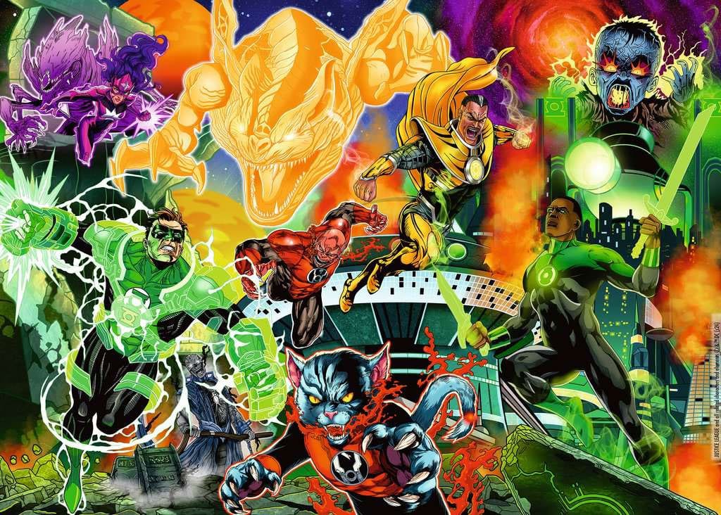 DC Comics Puzzle Green Lantern (1000 Teile)