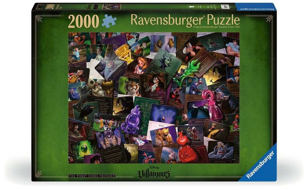 Disney Villainous Puzzle Alle Bösewichte an einem Ort (3000 Teile)