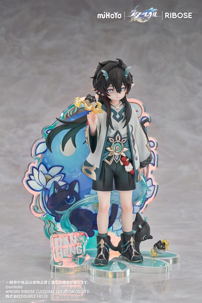 Honkai: Star Rail Rise Up Chibineko Series PVC Statue Dan Heng / Imbibitor Lunae Ver. 19 cm  