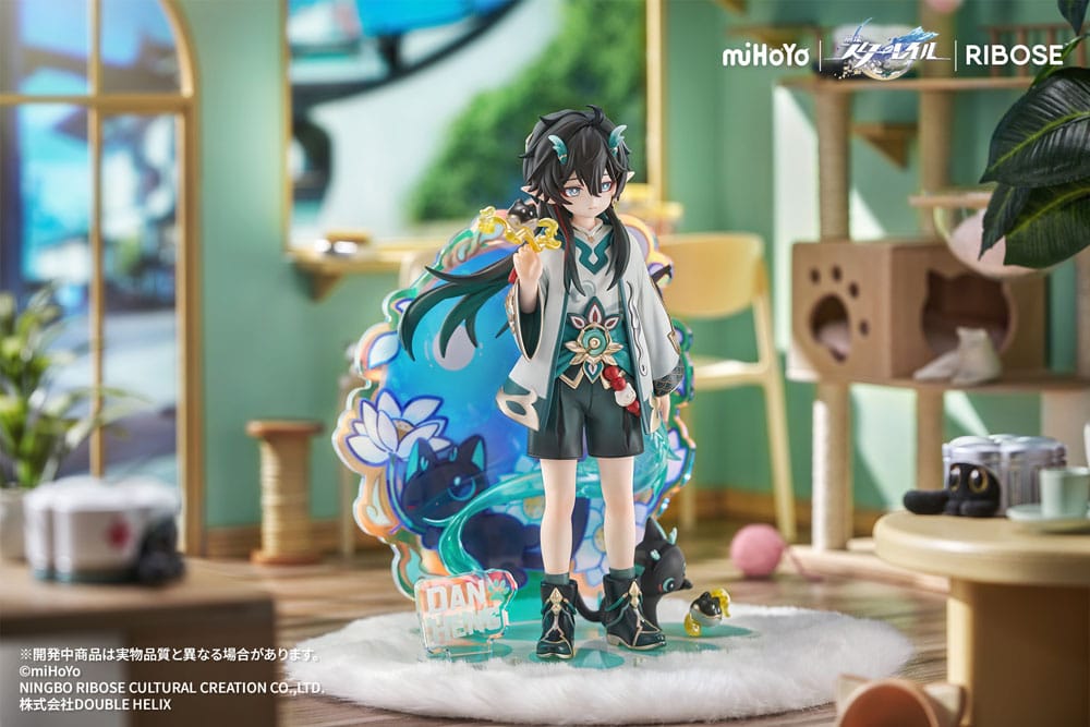 Honkai: Star Rail Rise Up Chibineko Series PVC Statue Dan Heng / Imbibitor Lunae Ver. 19 cm  