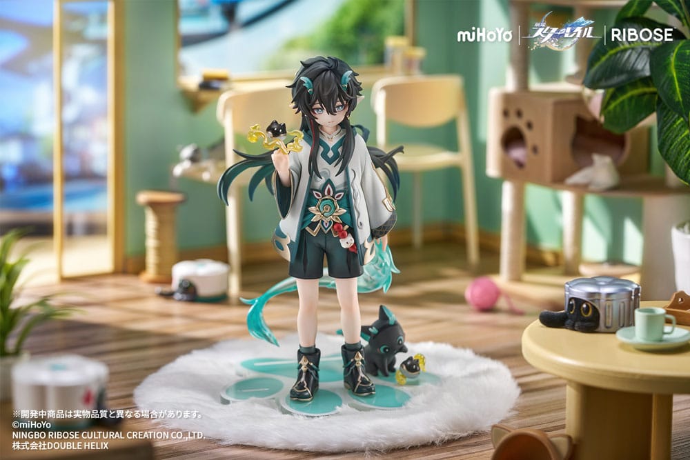 Honkai: Star Rail Rise Up Chibineko Series PVC Statue Dan Heng / Imbibitor Lunae Ver. 19 cm  