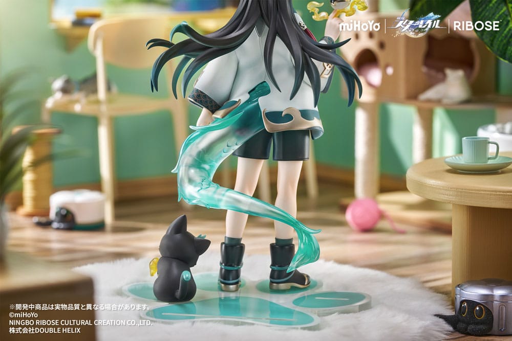Honkai: Star Rail Rise Up Chibineko Series PVC Statue Dan Heng / Imbibitor Lunae Ver. 19 cm  