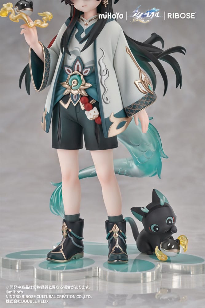 Honkai: Star Rail Rise Up Chibineko Series PVC Statue Dan Heng / Imbibitor Lunae Ver. 19 cm  