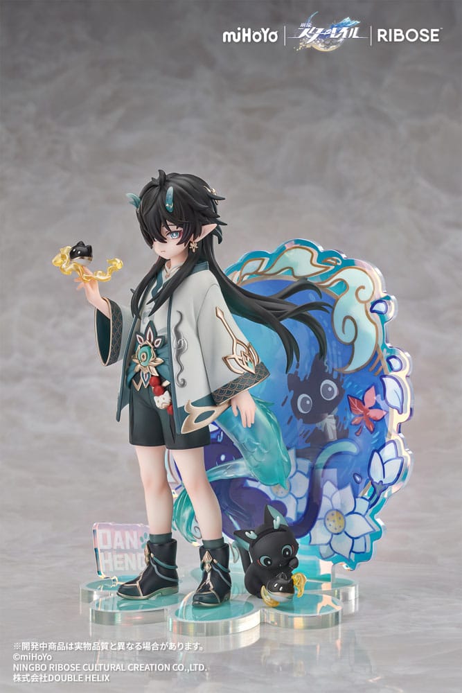 Honkai: Star Rail Rise Up Chibineko Series PVC Statue Dan Heng / Imbibitor Lunae Ver. 19 cm  