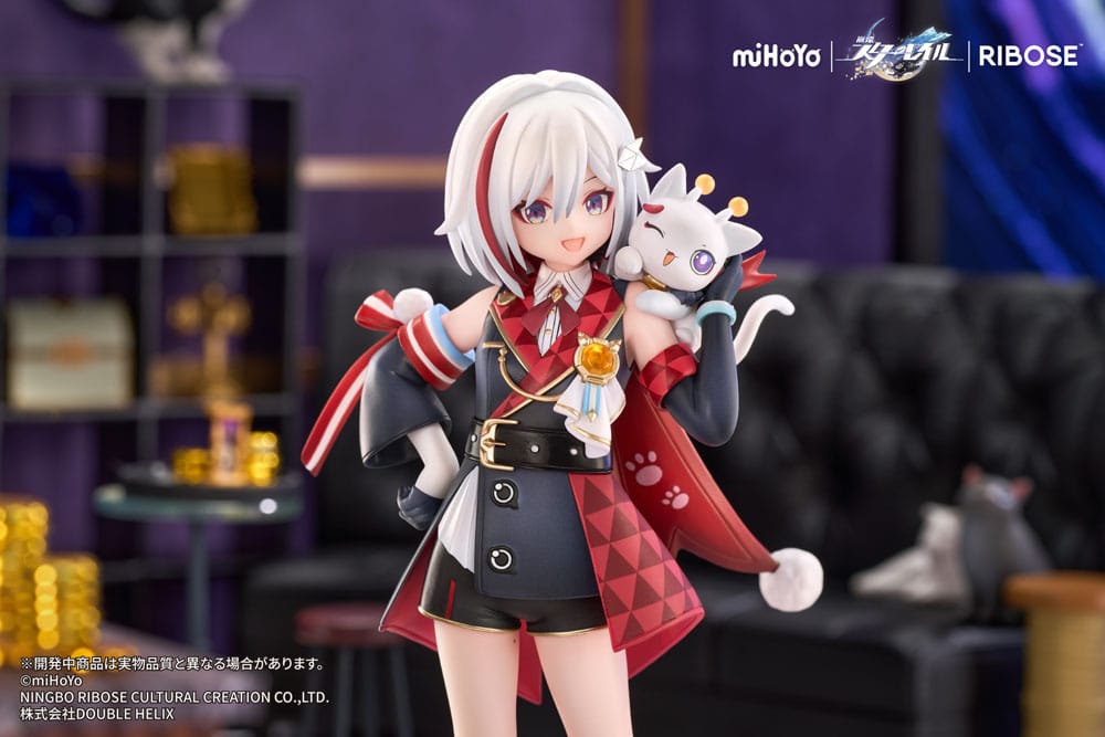 Honkai: Star Rail Rise Up Chibineko Series PVC Statue Topaz & Numby Ver. 18 cm  