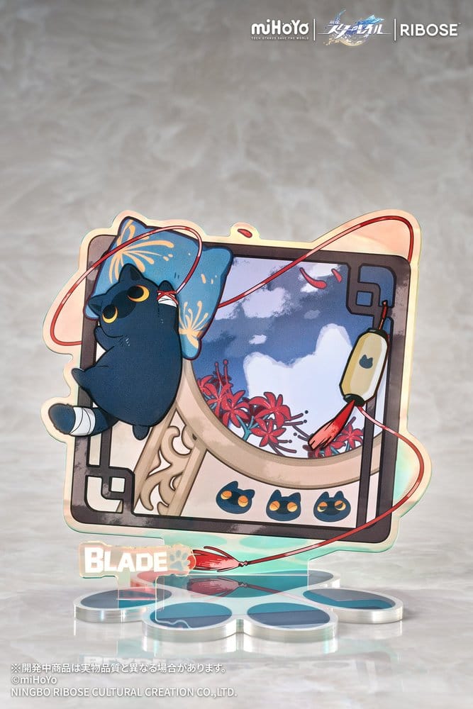 Honkai: Star Rail Rise Up+ Chibi Cat Series Chibi Figur Blade Ver. 19 cm