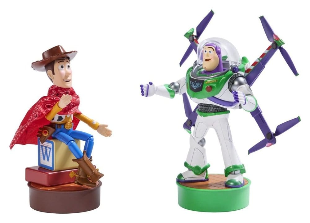 Disney Interaktiver Roboter Toy Story 5 Set - Buzz Lightyear & Woody (Hi-Tech Edition) *Französische Version*