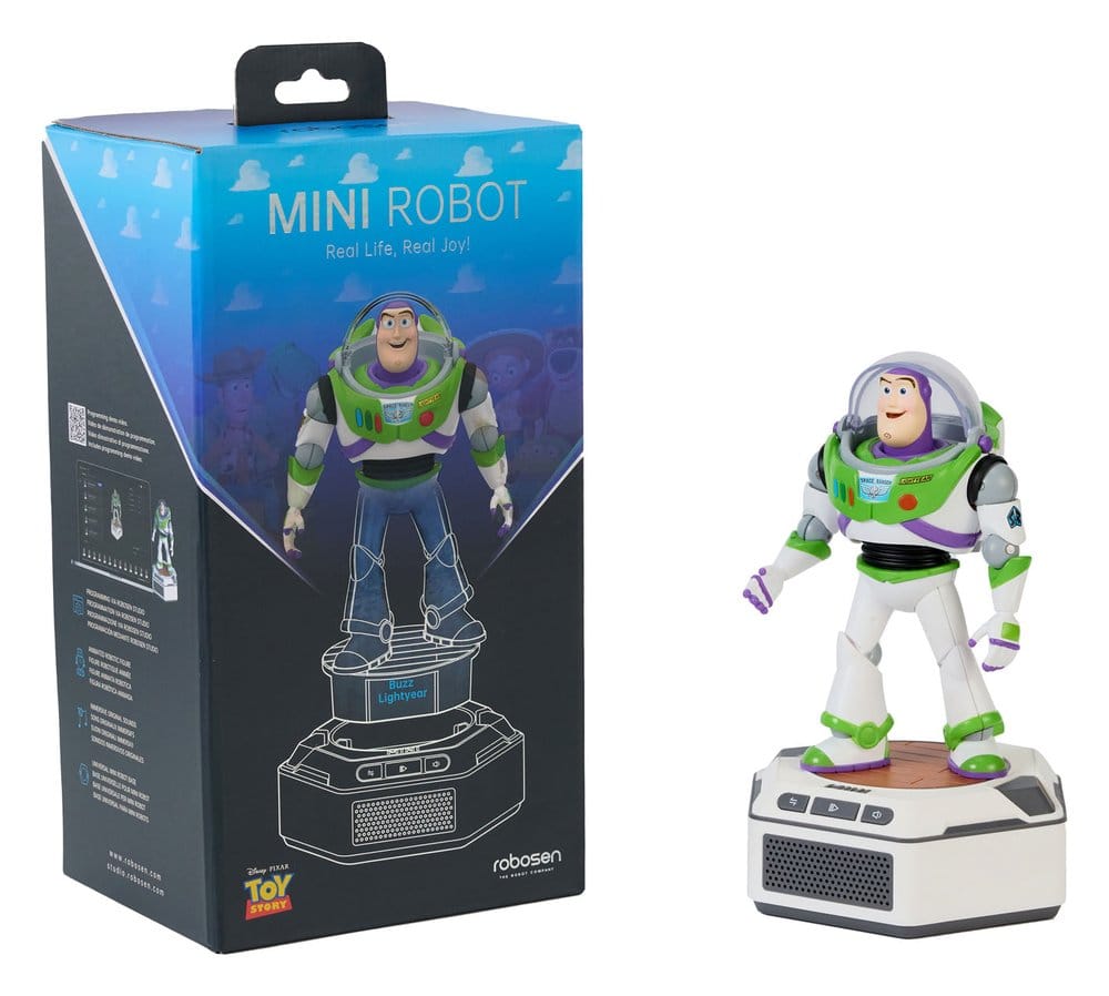 Disney Pixar Toy Story Interaktiver Roboter Kit - Buzz Lightyear *Französische Version* 17 cm