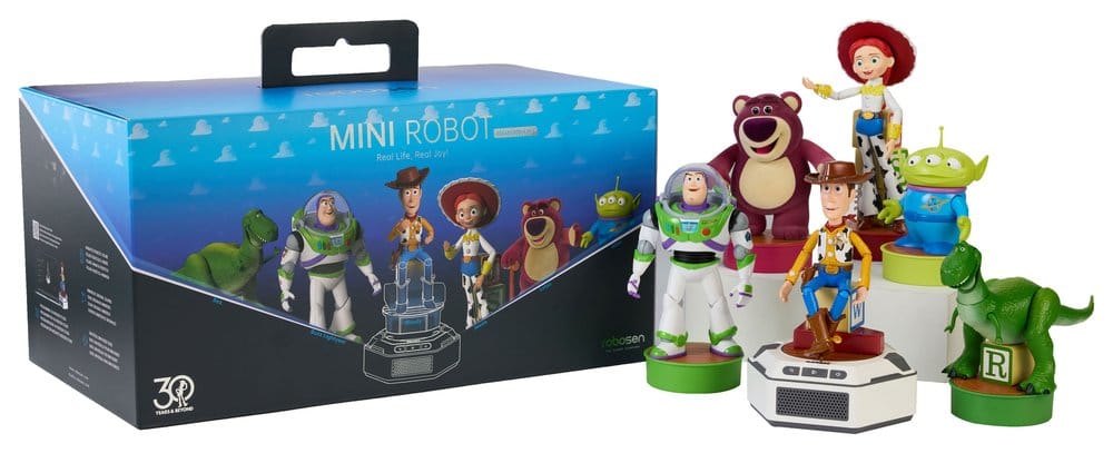 Disney Pixar Toy Story Interaktiver Roboter 30th Anniversary Collector's Set *Französische Version* 19 cm