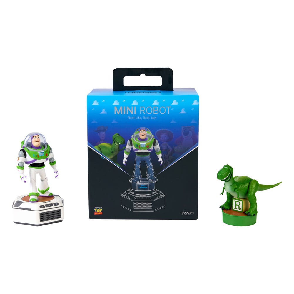 Toy Story Interaktiver Mini Roboter 2er Pack Buzz & Rex *Englische Version*