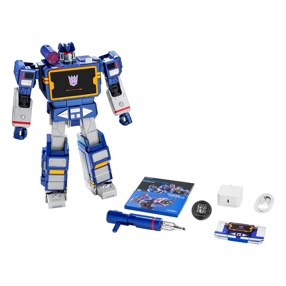 Transformers Interaktiver Roboter Soundwave G1 Flagship 36 cm