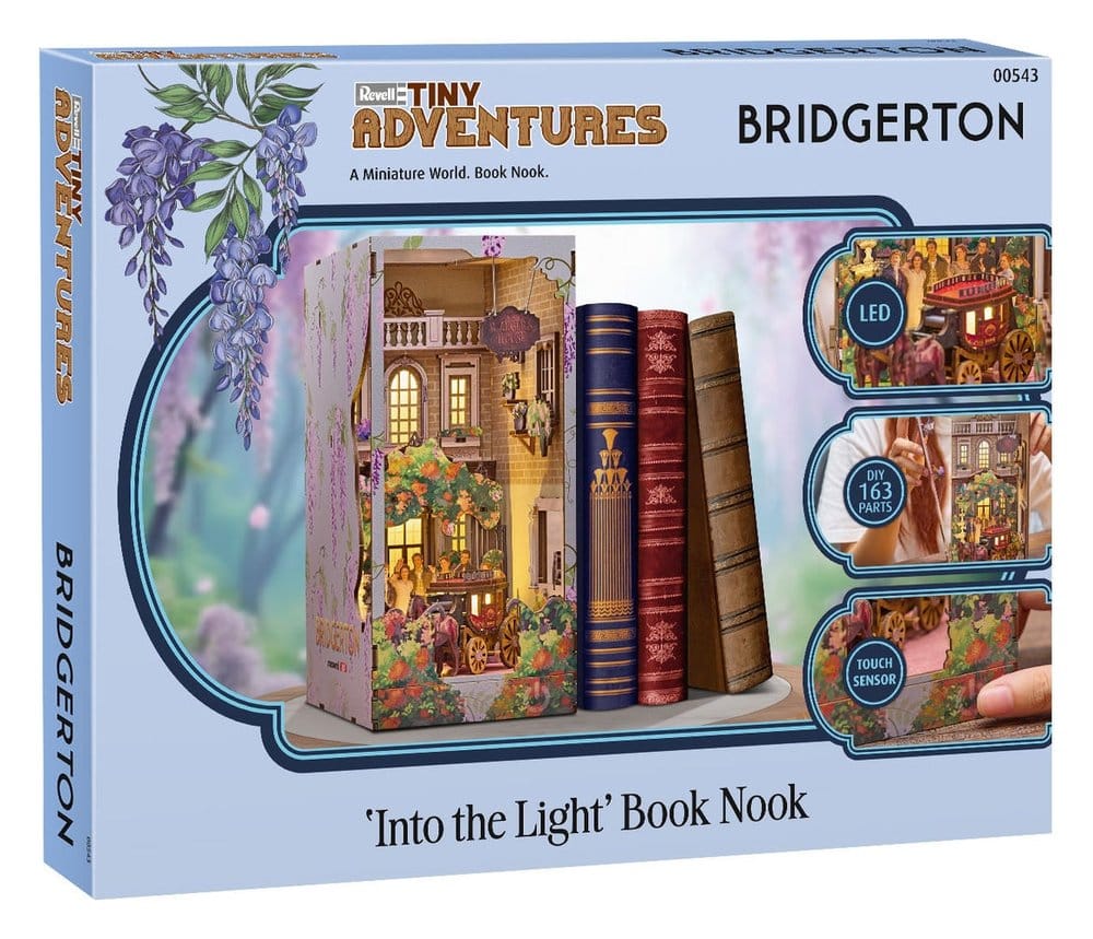 Bridgerton Tiny Adventures Book Nook Mini-Diorama Into the Light 18 cm