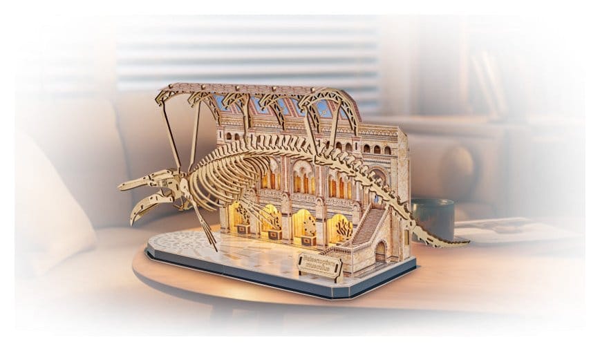 Revell Tiny Adventures Natural Museum 3D-Holzpuzzle Blue Whale 61 cm