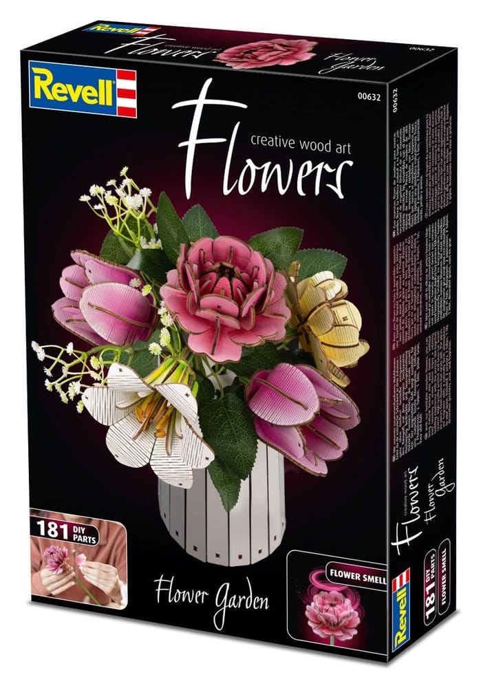 Revell Flowers Holzblumen Flower Garden 22 cm