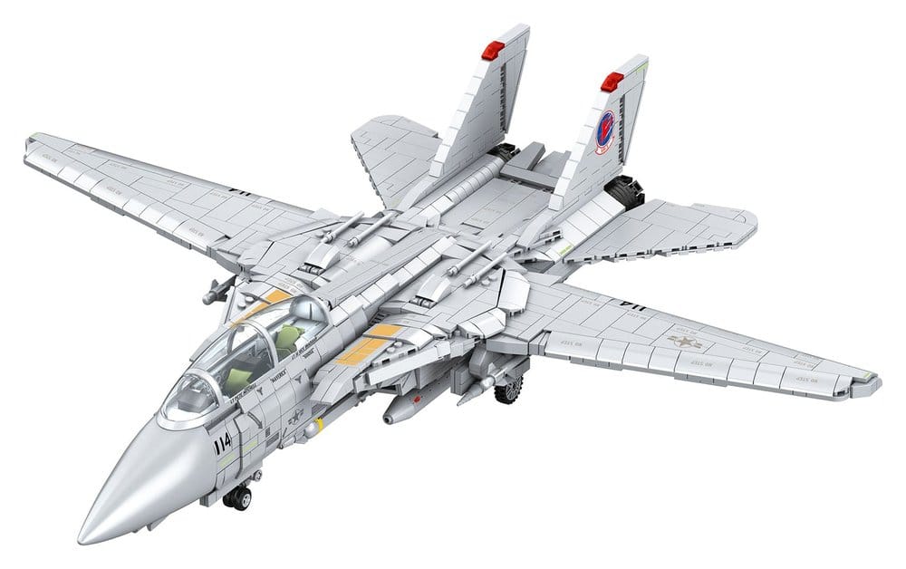 Top Gun Brick System Klemmbaustein Set Maverick's F-14A Tomcat