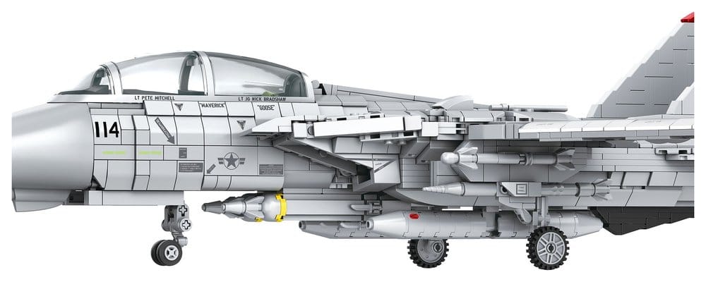 Top Gun Brick System Klemmbaustein Set Maverick's F-14A Tomcat