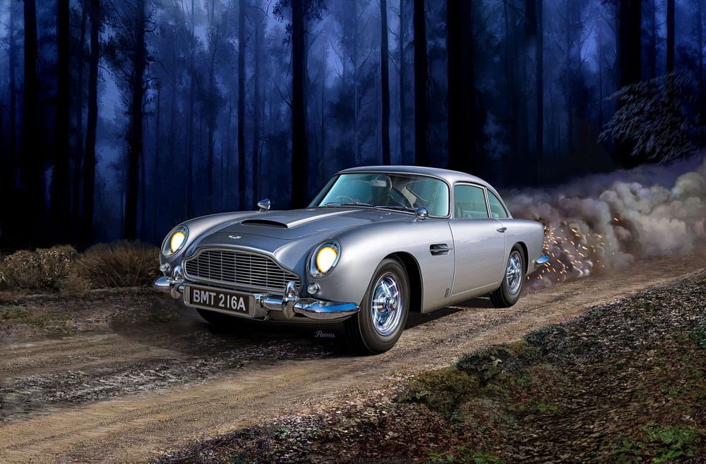 James Bond Revell Adventskalender Aston Martin DB5 Modellbausatz 21 cm