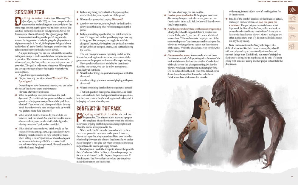 Werewolf: The Apocalypse 5th Edition RPG Buch Scent of Decay Chronicle *Englische Version*