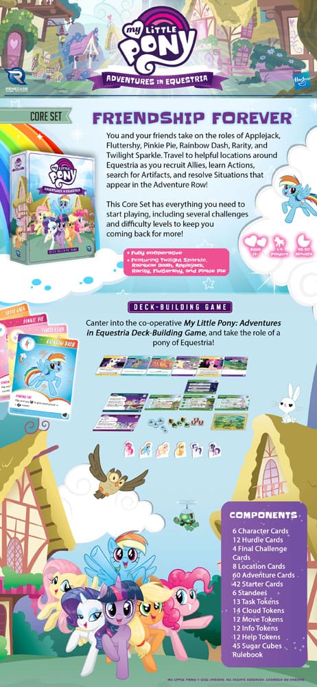 Mein kleines Pony Kartenspiel Deck-Building Adventures in Equestria *Englische Version*
