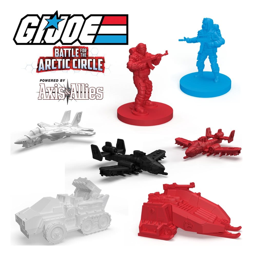 G.I. Joe Brettspiel Battle for the Arctic Circle powered by Axis & Allies *Englische Version*
