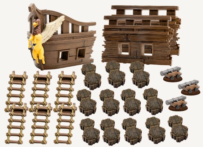 Heroscape Terrain-Erweiterung Shores of Valhalla *Englische Version*