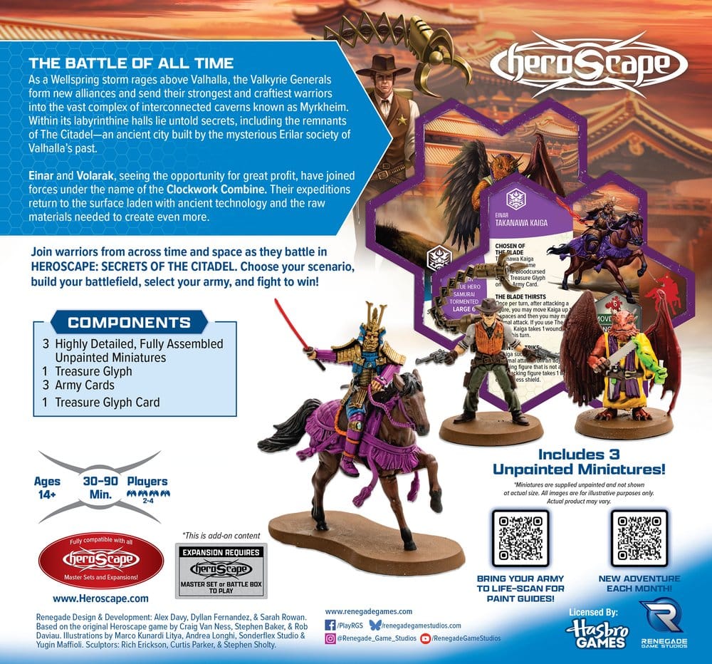 Heroscape Armeeerweiterung Crooked Crew of the Clockwork Combine *Englische Version*