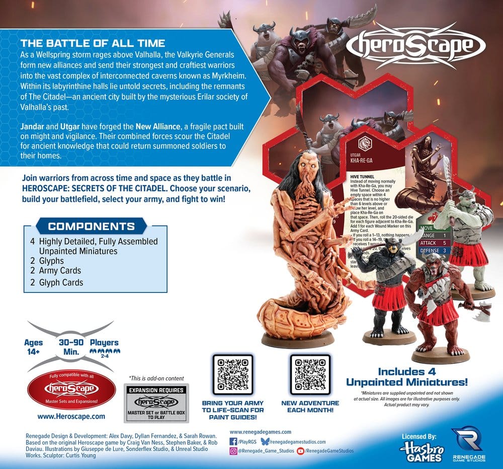 Heroscape Armeeerweiterung Might of the New Alliance *Englische Version*