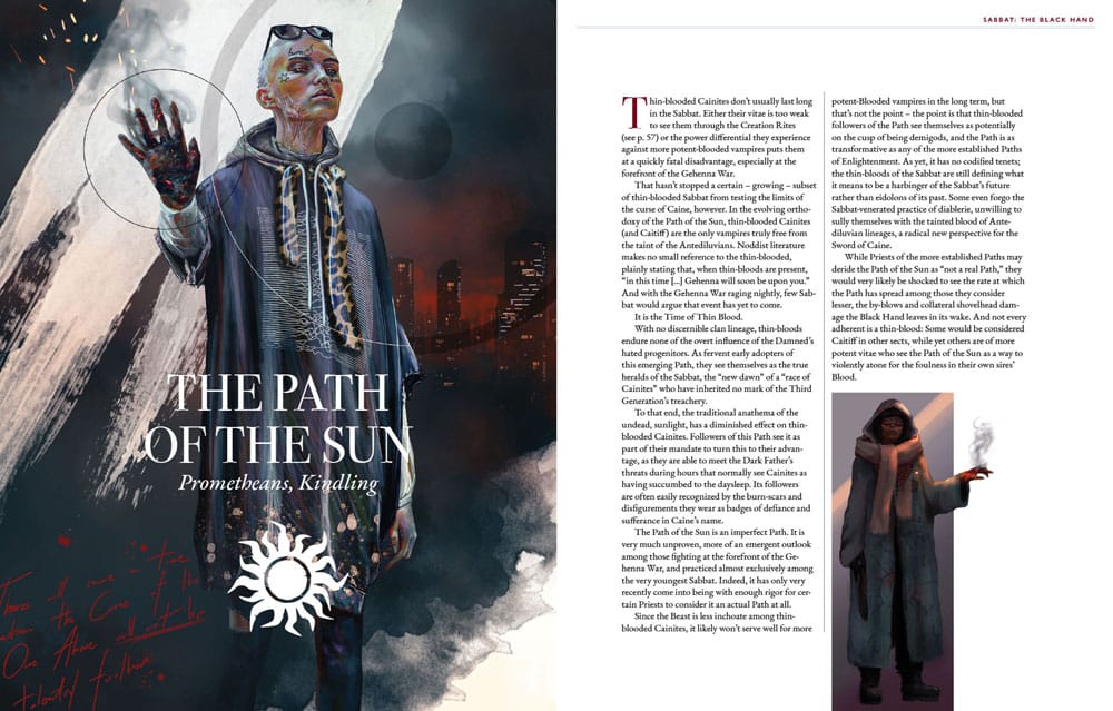 Vampire: The Masquerade 5th Edition RPG Buch Sabbat: The Black Hand Sourcebook *Englische Version*