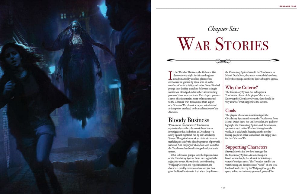Vampire: The Masquerade 5th Edition RPG Buch Gehenna War Sourcebook *Englische Version*