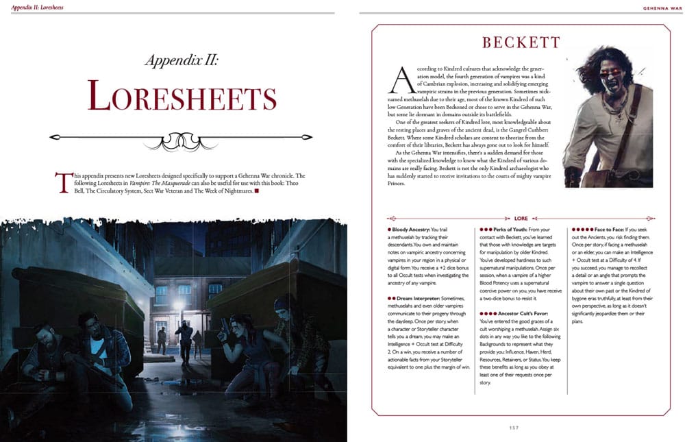 Vampire: The Masquerade 5th Edition RPG Buch Gehenna War Sourcebook *Englische Version*