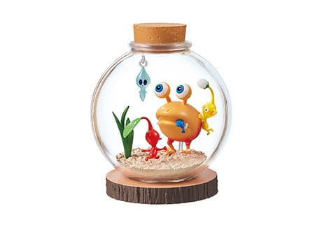Pikmin Minifiguren Terrarium Collection Display (6)