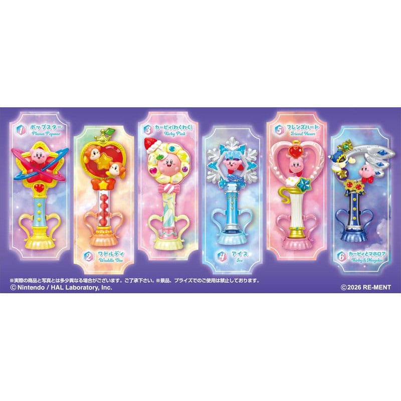 Kirby Minifiguren Twinkle Wand Display (6)  