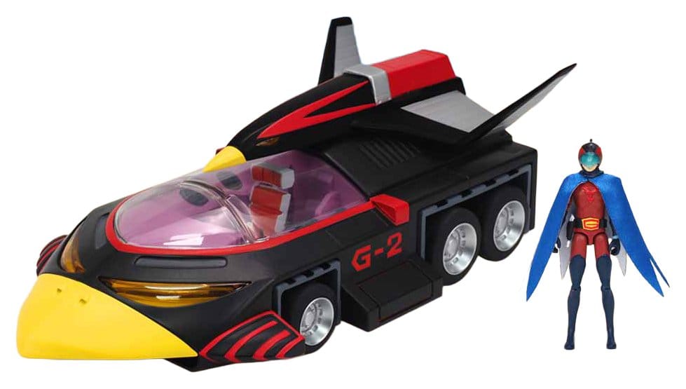Gatchaman II Actionfigur Maßstab 1:24 G-2 Condor Attacker mit Joe the Condor