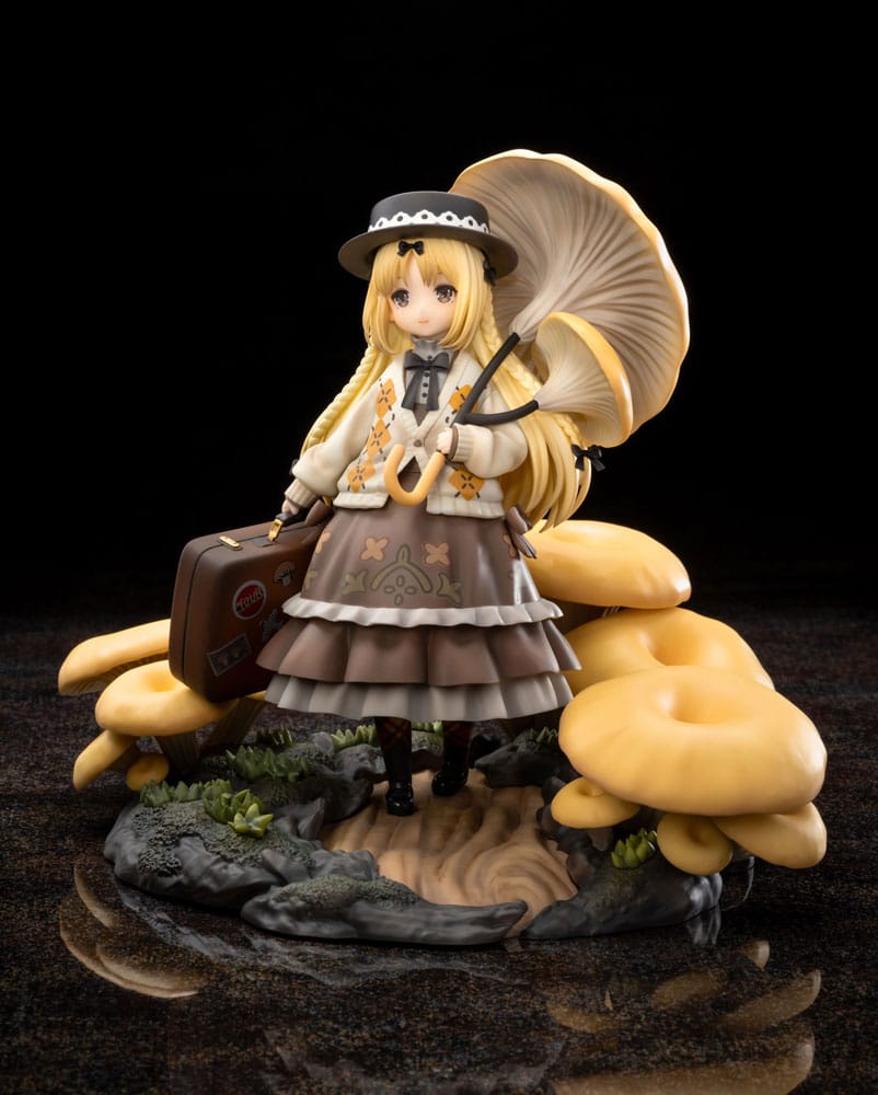 The Mushroom Girls PVC Statue 1/1 Serie No.3 Pleurotus Citrinopileatus 24 cm   