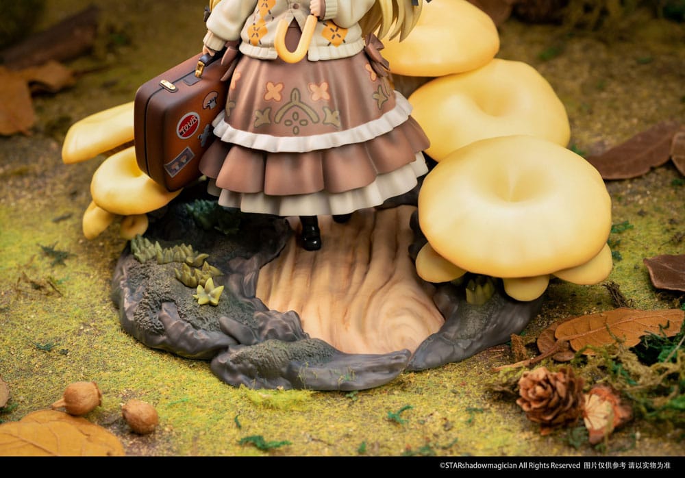 The Mushroom Girls PVC Statue 1/1 Serie No.3 Pleurotus Citrinopileatus 24 cm   